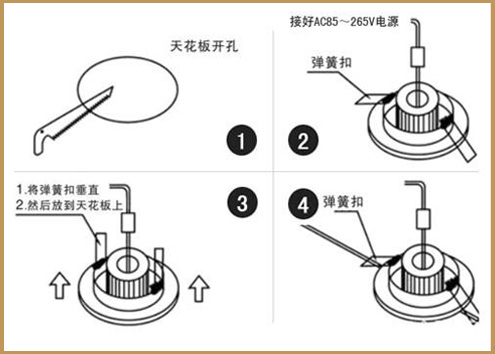 華輝照明LED筒燈，COB筒燈光效均勻、柔和，無眩光。